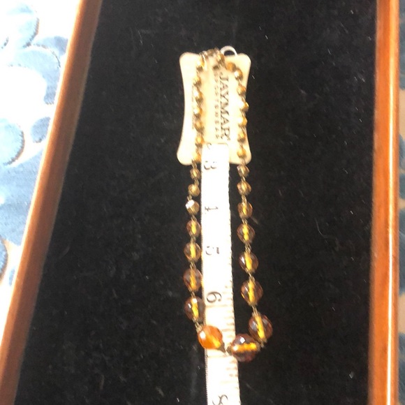 Sale!! Antique Amber Glass Choker - Picture 3 of 5